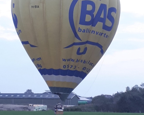 Prive ballonvaart uit Dalfsen met BAS Ballonvaarten